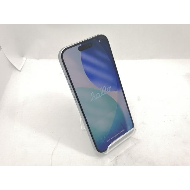 中古】Apple SoftBank 【SIMフリー】 iPhone 15 512GB ブルー MTMX3J/A