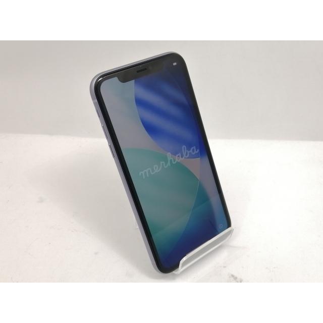 中古】Apple 国内版 【SIMフリー】 iPhone 11 128GB パープル MHDM3J/A