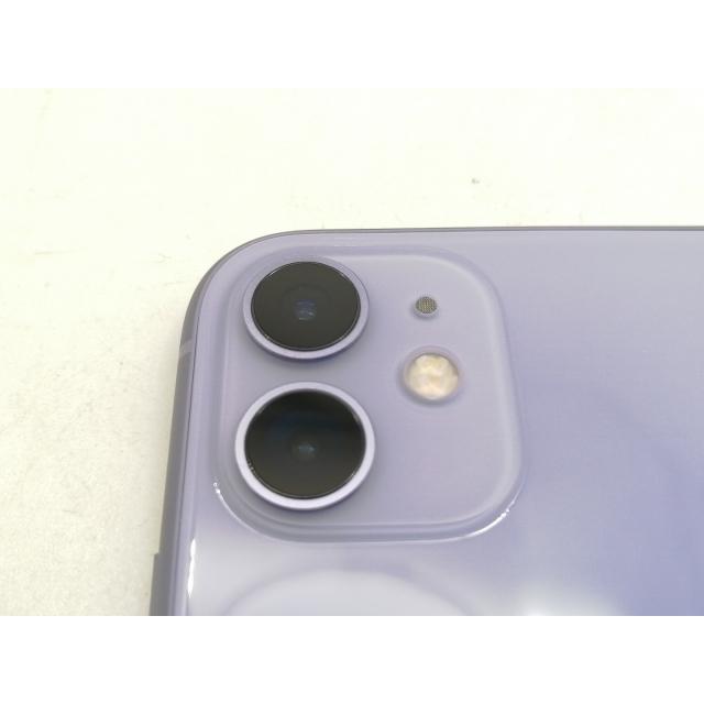 中古】Apple 国内版 【SIMフリー】 iPhone 11 128GB パープル MHDM3J/A