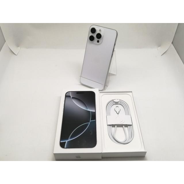 中古】Apple 国内版 【SIMフリー】 iPhone 16 Pro Max 256GB ホワイト