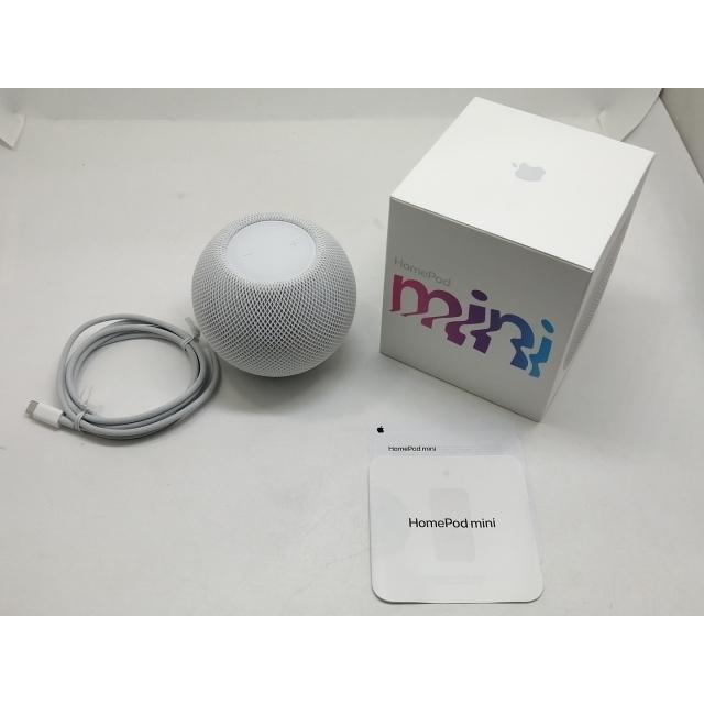 美品！保証期間内！Apple Pod mini ホワイト 中古】Apple HomePod mini ホワイト MY5H2J/A【宇田川】保証期間1週間