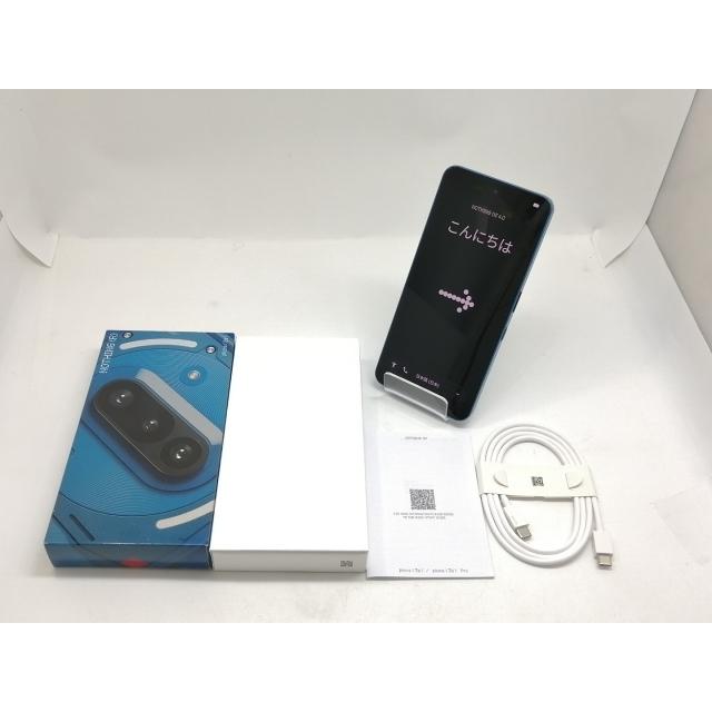 Nothing Phone(3a) 本体 ブルー 美品 付属品完備 中古】NOTHING 楽天モバイル 【SIMフリー】 Nothing Phone (3a) ブルー