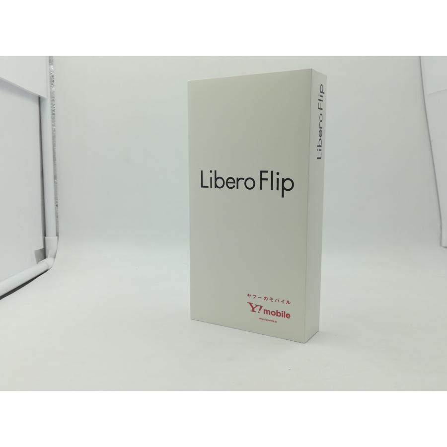 【未使用】ZTE ymobile 【SIMフリー】 Libero Flip 6GB 128GB ゴールド A304ZT【道玄坂】保証期間３ヶ月｜janpara｜02