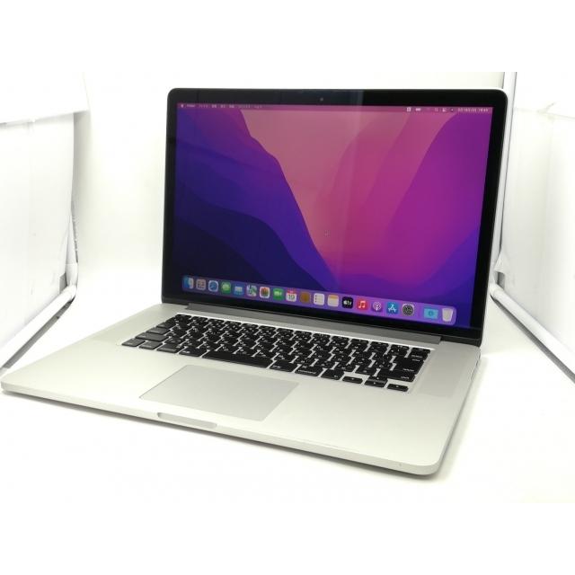 中古】Apple MacBook Pro 15インチ Corei7:2.5GHz Retinaディスプレイ 