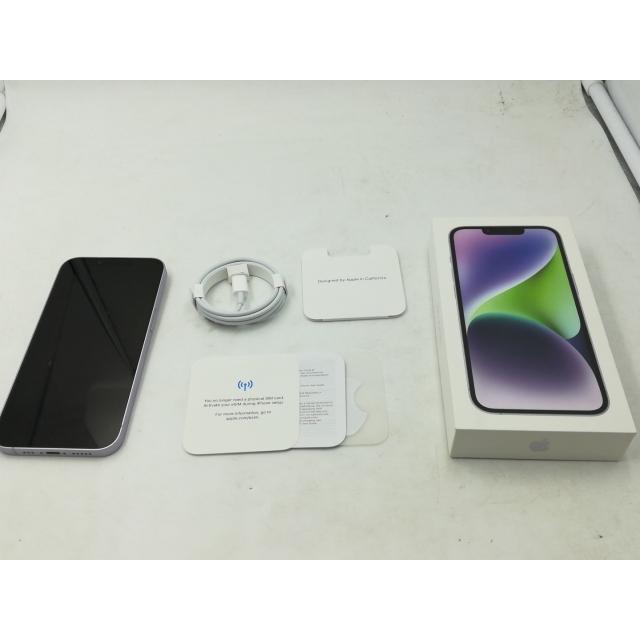 中古】Apple 海外版 【SIMフリー】 iPhone 14 256GB パープル【道玄坂