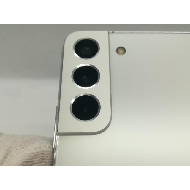 中古】SAMSUNG docomo 【SIMフリー】 Galaxy S22 ファントムホワイト