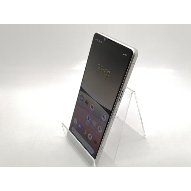 中古】SONY au 【SIMフリー】 Xperia 5 IV 8GB 128GB SOG09 エクリュ