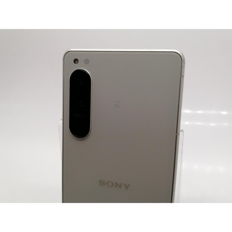 中古】SONY au 【SIMフリー】 Xperia 5 IV 8GB 128GB SOG09 エクリュ
