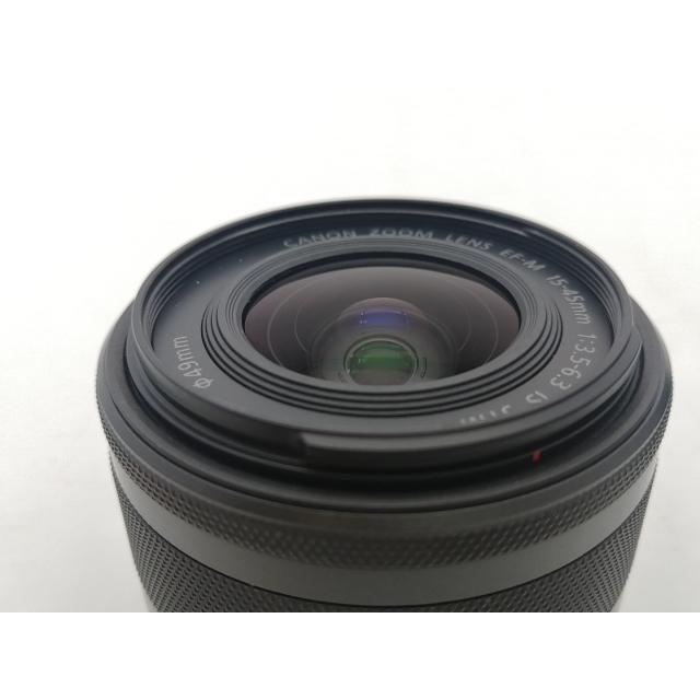 中古】Canon EOS M100 EF-M15-45 IS STM レンズキット ブラック【新宿2