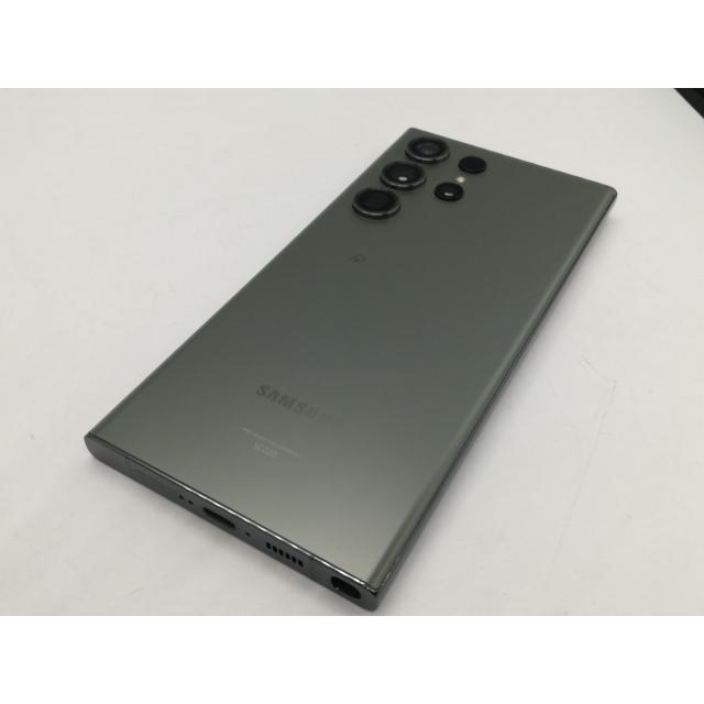 中古 Galaxy S23 Ultra SCG20 256GB グリーン au版SIMフリー 本体 B