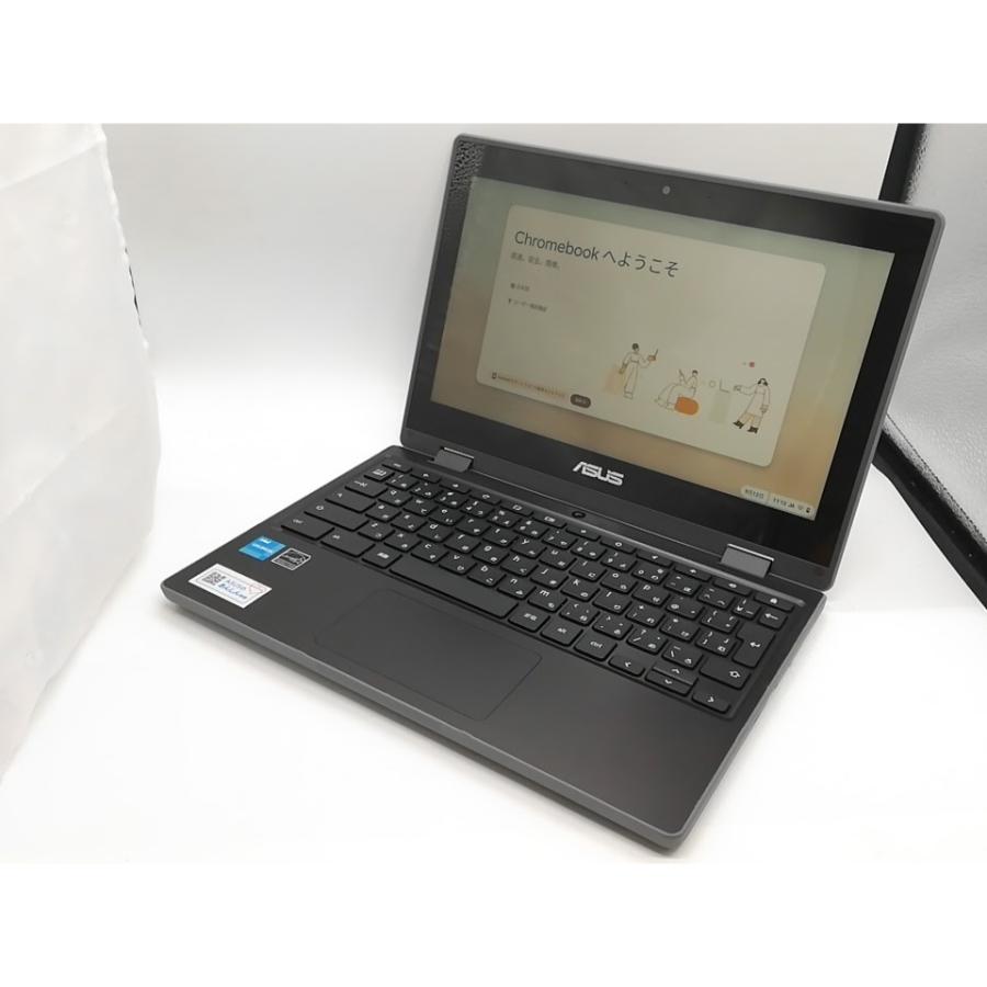 中古】Chromebook Flip CR1(CR1100) CR1100FKA-BP0003 ダークグレー
