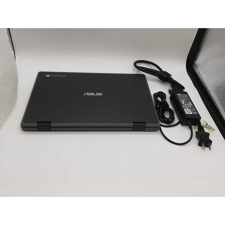中古】Chromebook Flip CR1(CR1100) CR1100FKA-BP0003 ダークグレー