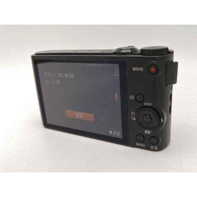 中古】SONY Cyber-Shot DSC-WX350(B) ブラック【新宿2】保証期間1ヶ月