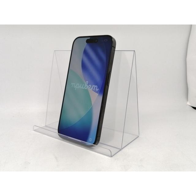 【中古】Apple 国内版 【SIMフリー】 iPhone 15 Pro 256GB ブラックチタニウム MTUC3J/A【川越クレアモール】保証期間１ヶ月【ランクC】の画像