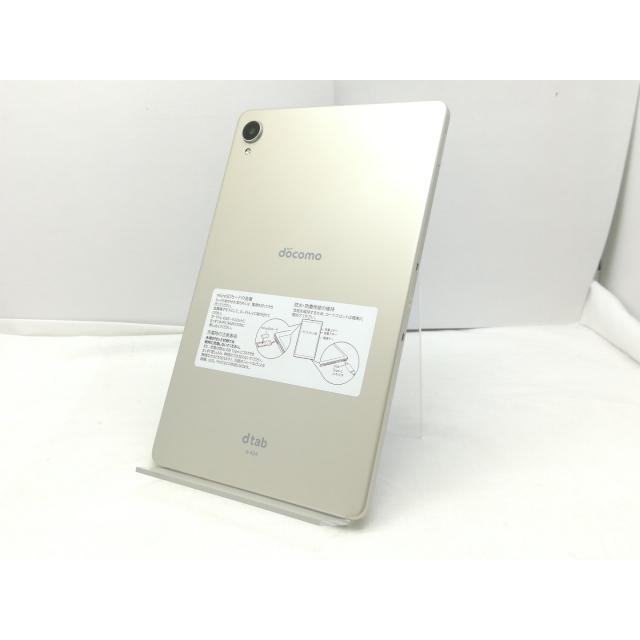 中古】Lenovo docomo 【SIMロックあり】 dtab Compact d-42A ゴールド
