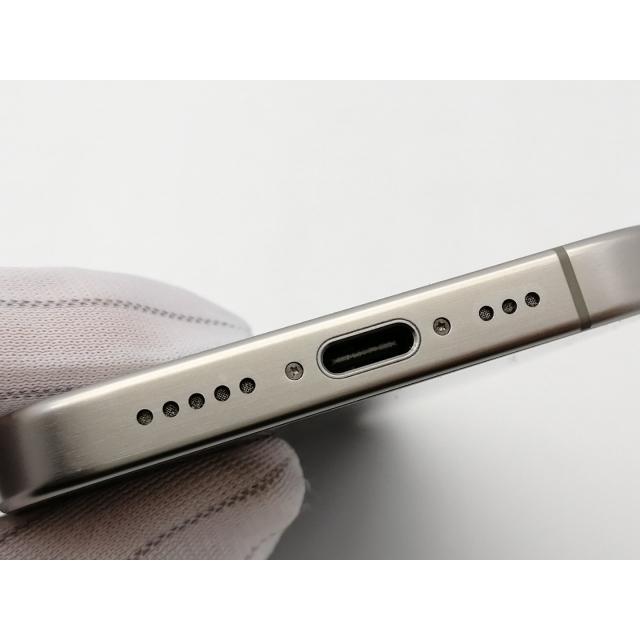 【中古】Apple 国内版 【SIMフリー】 iPhone 15 Pro 512GB ナチュラルチタニウム MTUK3J/A【仙台駅東口】保証期間１ヶ月【ランクB】の画像