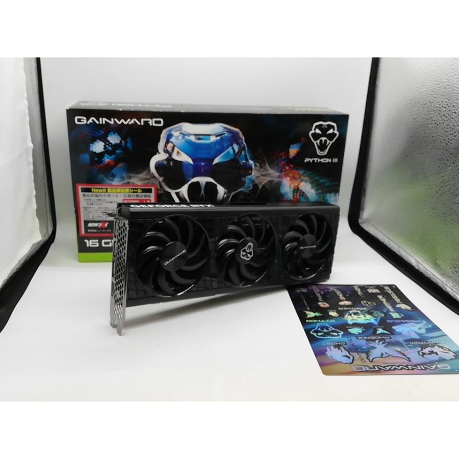 中古】Gainward GeForce RTX 5060 Ti PYTHON III 16GB NE7506T019T1