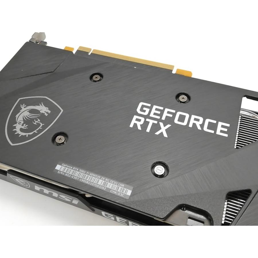 中古】MSI GeForce RTX 3060 Ti VENTUS 2X 8G OCV1 LHR RTX3060Ti(LHR