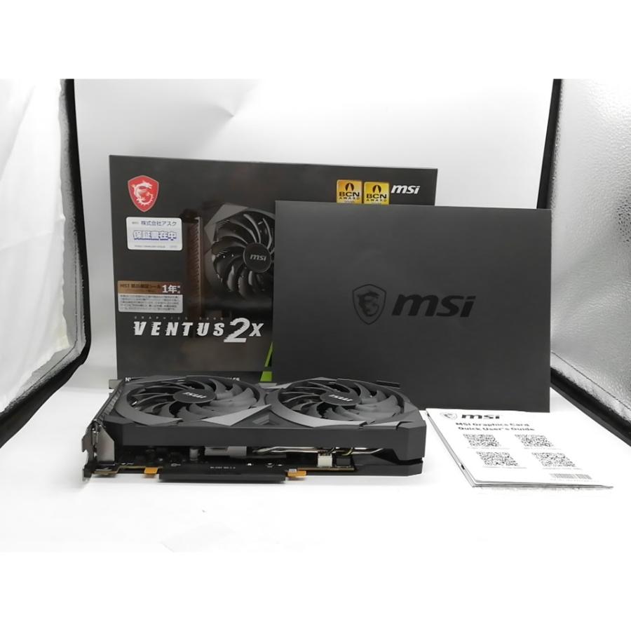 中古】MSI GeForce RTX 3060 Ti VENTUS 2X 8G OCV1 LHR RTX3060Ti(LHR