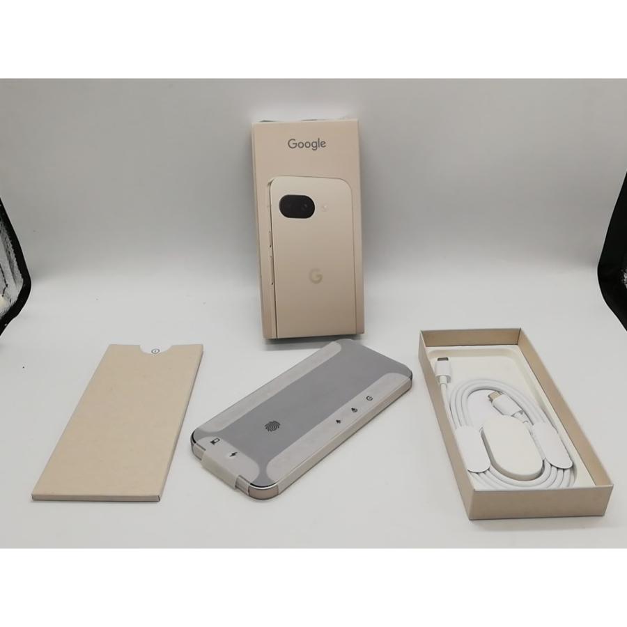 未使用】Google au 【SIMフリー】 Pixel 9a ポーセリン 8GB 128GB