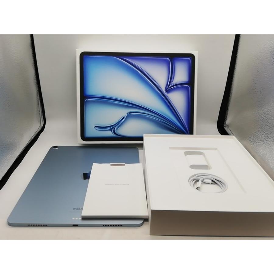 中古】Apple 【Wi-Fi】 13インチ iPad Air（M2/2024） 128GB ブルー