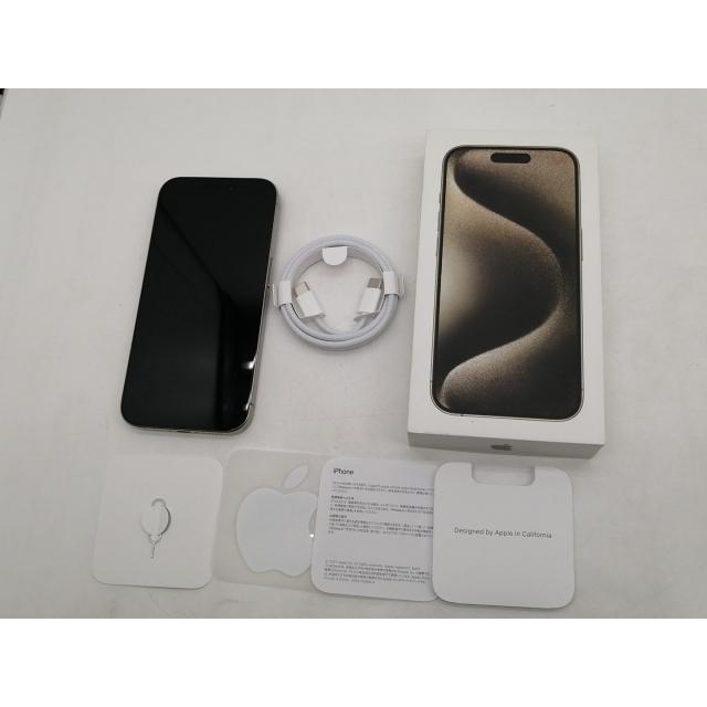 中古】Apple 国内版 【SIMフリー】 iPhone 15 Pro 512GB ナチュラル