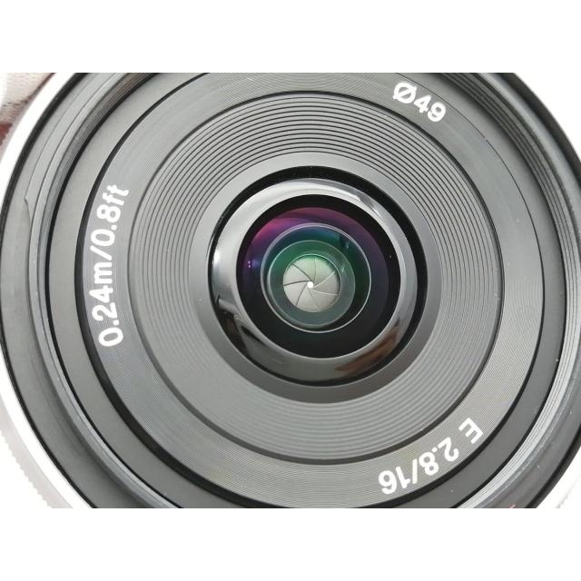 中古】SONY E 16mm F2.8 (SEL16F28) (SONY Eマウント/APS-C)【新宿2