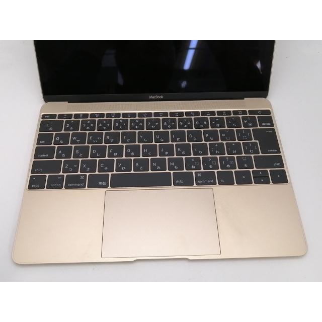 中古】Apple MacBook 12インチ CoreM:1.1GHz 256GB ゴールド MK4M2J/A