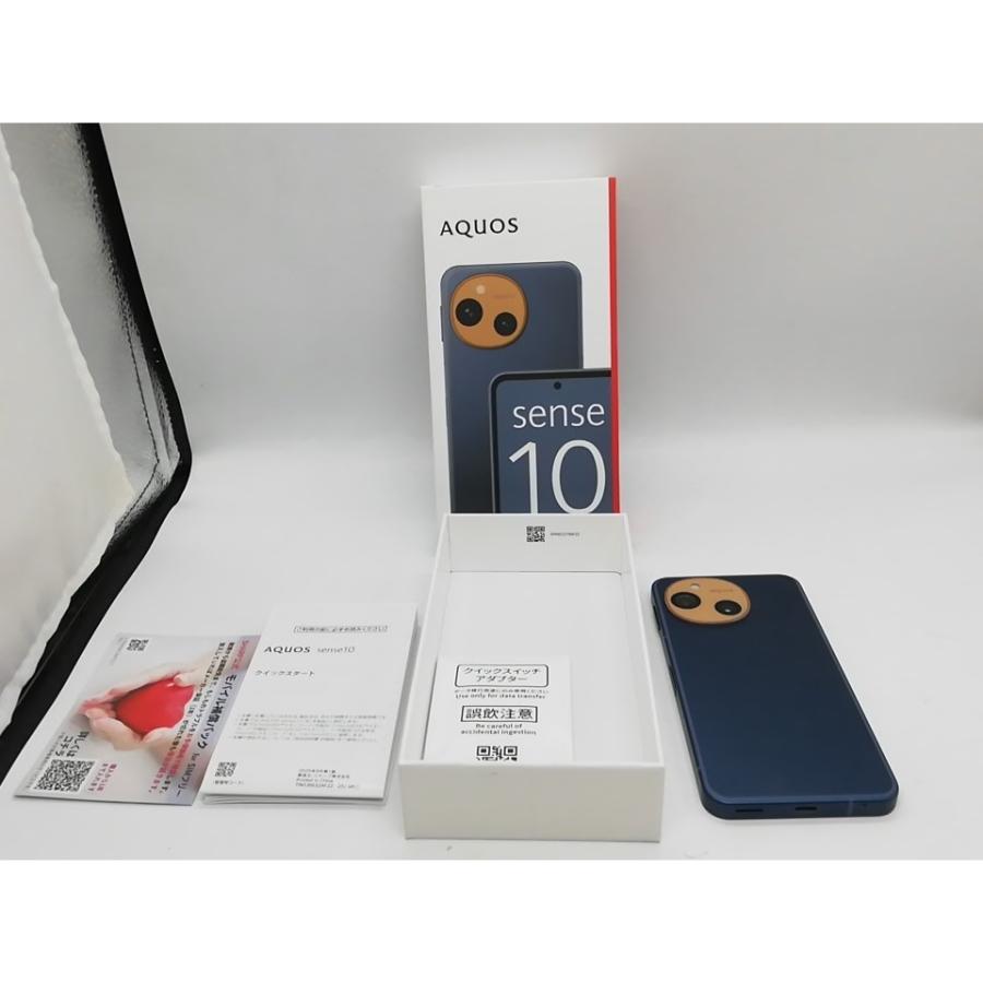 【中古】SHARP AQUOS sense10 6GB/128GB ネイビー 中古】SHARP 国内版 【SIMフリー】 AQUOS sense10 6GB 128GB デニム