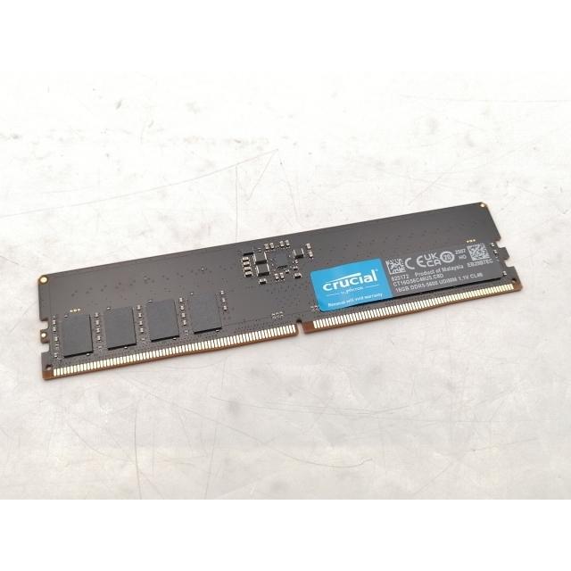 中古】DDR5 16GB DDR5-5600(PC5-44800)【デスクトップPC用】【EC