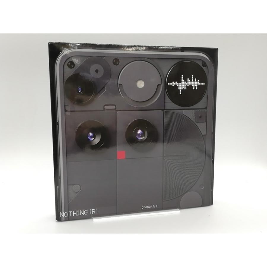 Nothin Phone (3) 12GB / 256GB Black 美品 未使用】NOTHING 国内版 【SIMフリー】 Nothing Phone (3) ブラック