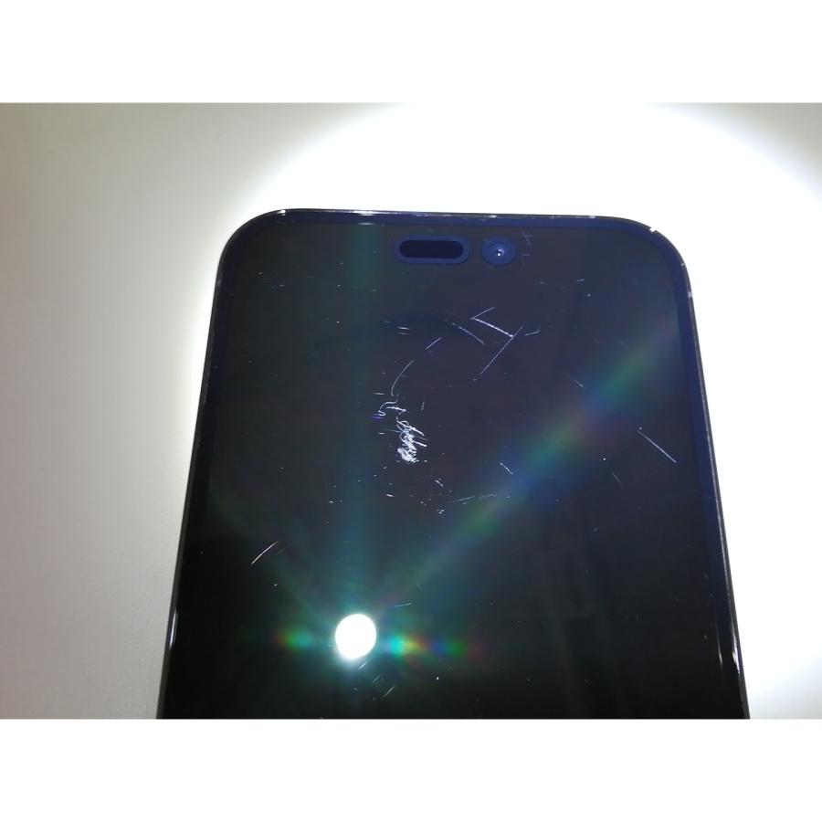 【中古】Apple au 【SIMフリー】 iPhone 14 Pro Max 1TB ディープパープル MQ9N3J/A【宇田川】保証期間１ヶ月【ランクC】の画像