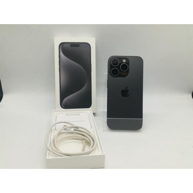 中古】Apple 国内版 【SIMフリー】 iPhone 15 Pro 128GB ブラック