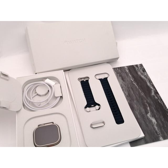 【中古】Apple Apple Watch Ultra2 49mm Cellular チタニウムケース/ブルーオーシャンバンド MREG3J/A【神保町】保証期間１ヶ月【ランクB】の画像