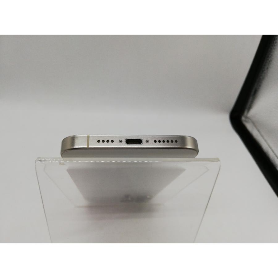 【中古】Apple 国内版 【SIMフリー】 iPhone 15 Pro Max 1TB ホワイトチタニウム MU703J/A【宇田川】保証期間１ヶ月【ランクC】の画像