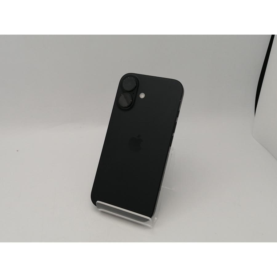 中古】Apple 国内版 【SIMフリー】 iPhone 16 256GB ブラック MYDW3J/A
