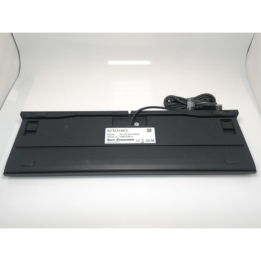 東プレ REALFORCE  R2-JP4-BK 日本語配列 使用僅か 中古 中古】東プレ REALFORCE R2-JP4-BK [日本語配列/45g/ブラック]【秋葉3