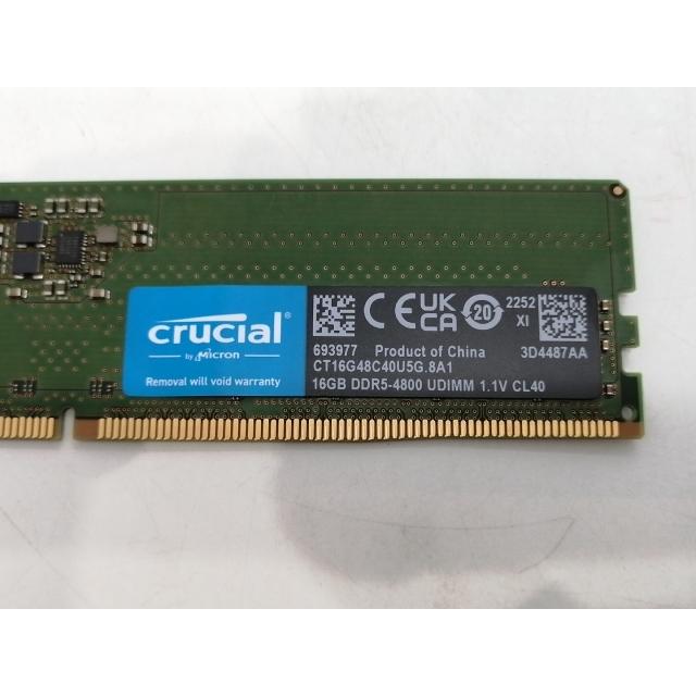 中古】DDR5 16GB DDR5-4800(PC5-38400)【デスクトップPC用】【浜松駅前