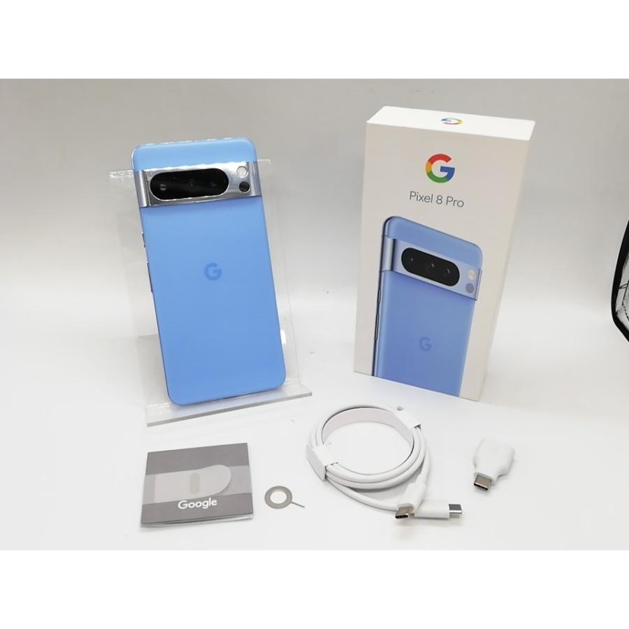 中古】Google 国内版 【SIMフリー】 Pixel 8 Pro ベイ 12GB 256GB