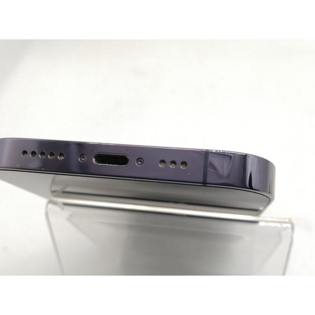 【中古】Apple 国内版 【SIMフリー】 iPhone 14 Pro 512GB ディープパープル MQ283J/A【宇田川】保証期間１ヶ月【ランクC】の画像