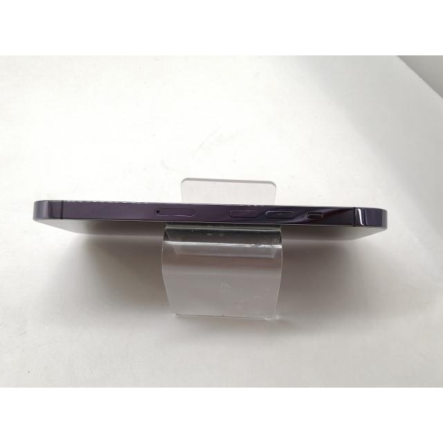 【中古】Apple 国内版 【SIMフリー】 iPhone 14 Pro 512GB ディープパープル MQ283J/A【宇田川】保証期間１ヶ月【ランクC】の画像