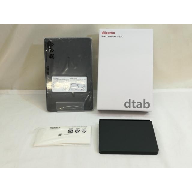 未使用】Lenovo docomo 【SIMフリー】 dtab Compact d-52C ストーム 
