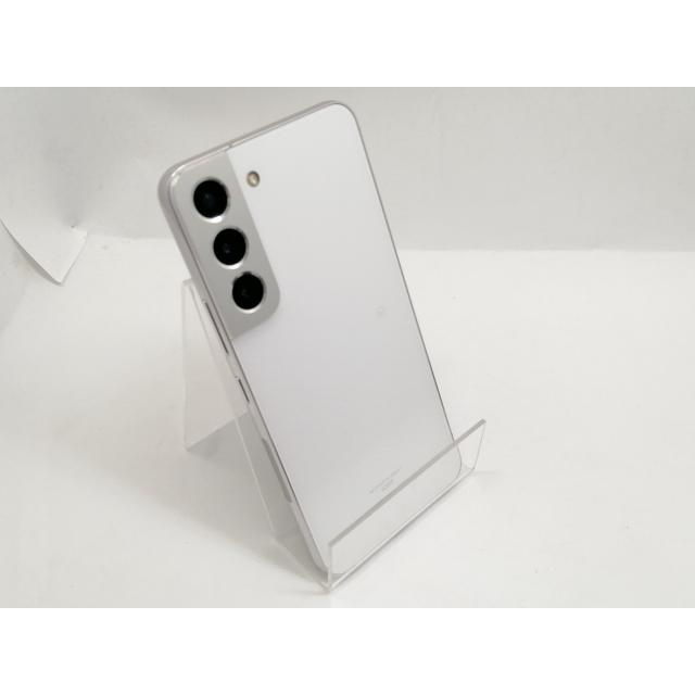 中古】SAMSUNG au 【SIMフリー】 Galaxy S22 ファントムホワイト 8GB
