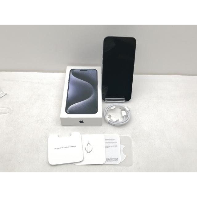 【中古】Apple SoftBank 【SIMフリー】 iPhone 15 Pro Max 512GB ブルーチタニウム MU6X3J/A【仙台イービーンズ】保証期間１ヶ月【ランクA】の画像