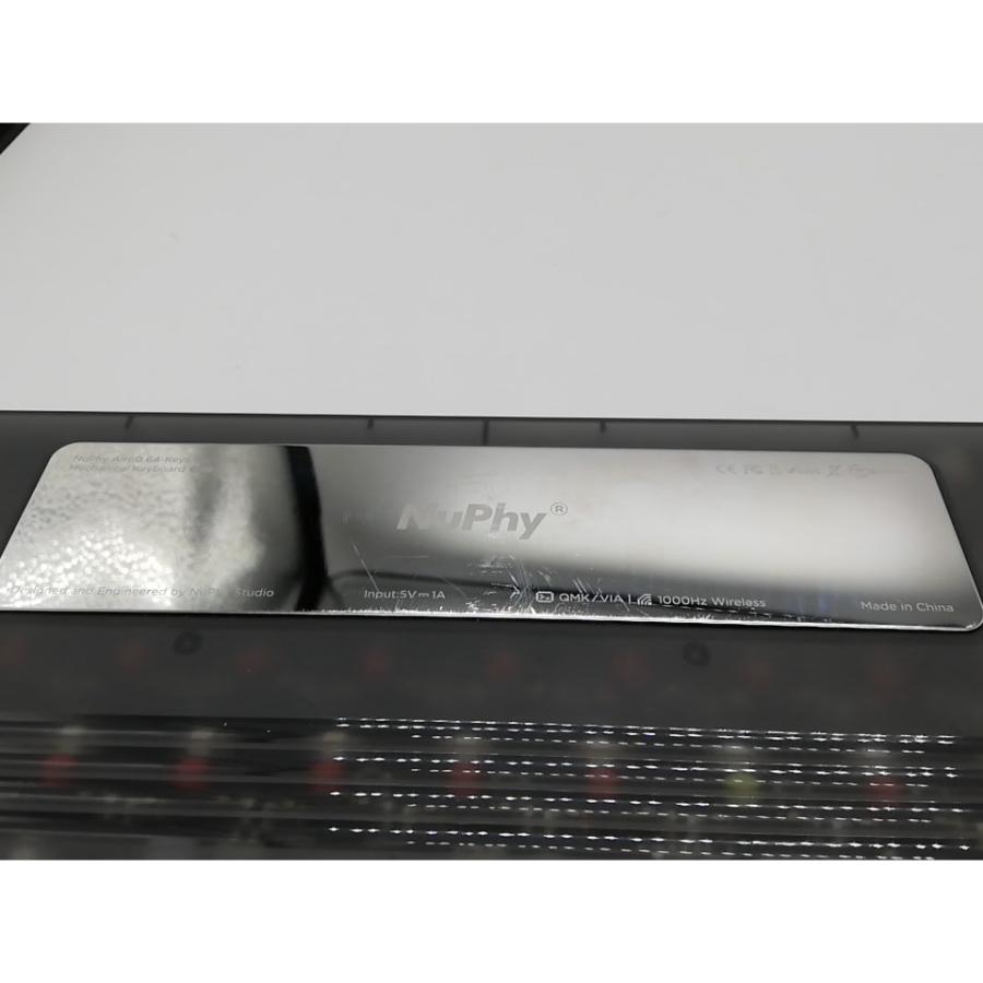 中古】Nuphy Air60 V2 Cowberry Basalt Black【有線/ワイヤレス
