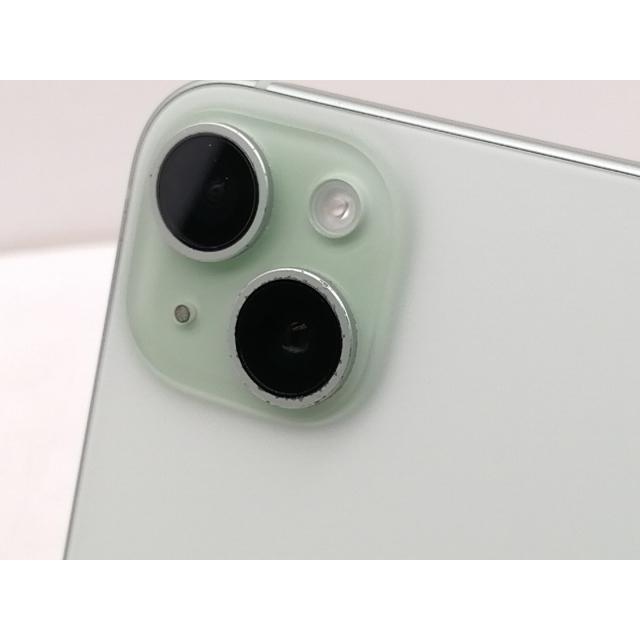 【中古】Apple docomo 【SIMフリー】 iPhone 15 128GB グリーン MTMM3J/A【吉祥寺】保証期間１ヶ月【ランクC】の画像