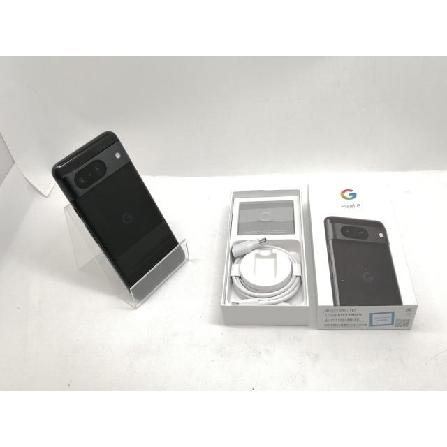 【中古】Google 国内版 【SIMフリー】 Pixel 8 オブシディアン 8GB 128GB GZPF0【宇田川】保証期間１ヶ月【ランクA】の画像