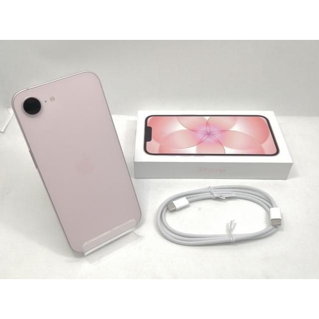 【中古】Apple 国内版 【SIMフリー】 iPhone 17e 256GB ソフトピンク MHRQ4J/A【宇田川】保証期間１ヶ月【ランクA】の画像