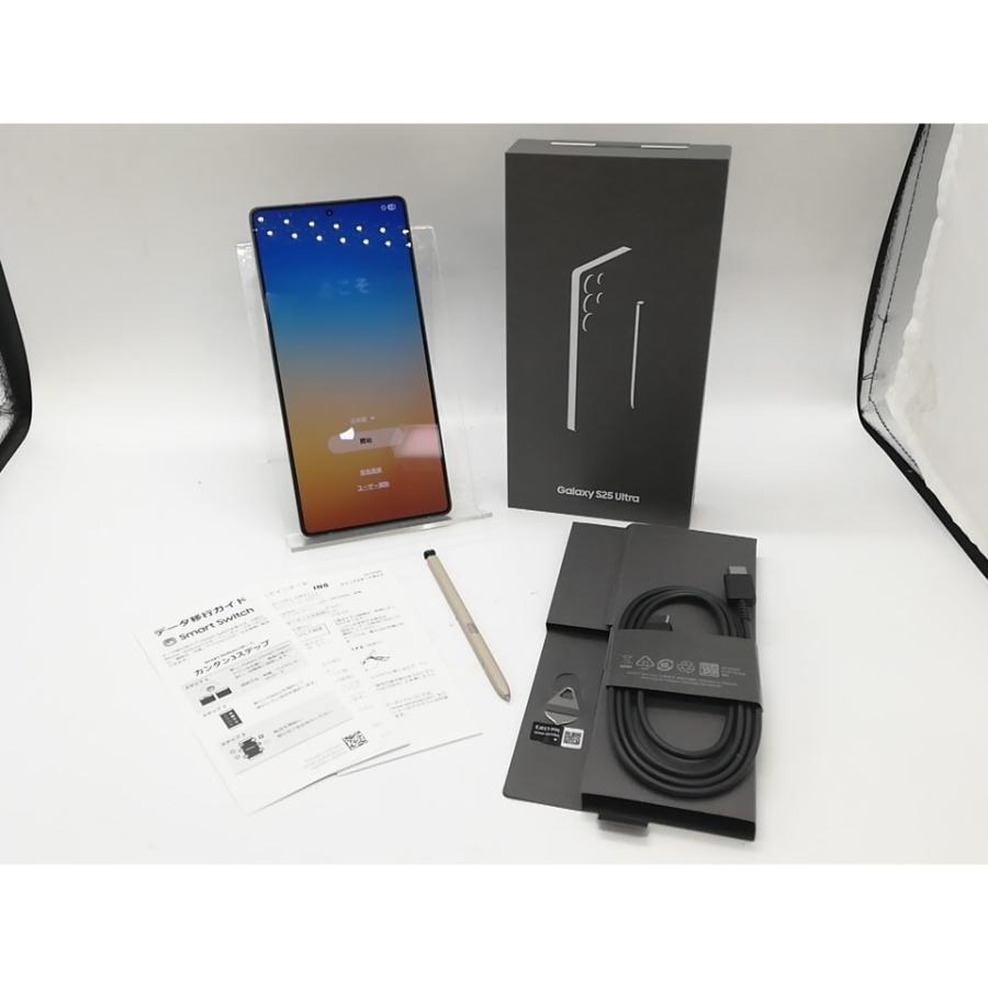 中古】SAMSUNG 国内版 【SIMフリー】 Galaxy S25 Ultra チタニウム