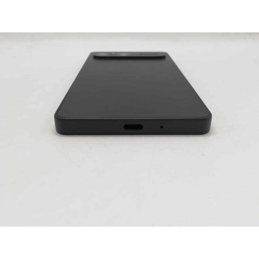 中古】SONY docomo【SIMフリー】 Xperia 10 VII チャコールブラック